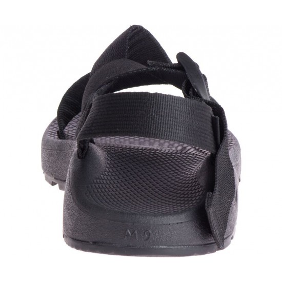 Chaco Mega Z/Cloud Sandal Solid Black Men Chaco Mega Z/Cloud Sandal Solid Black Men