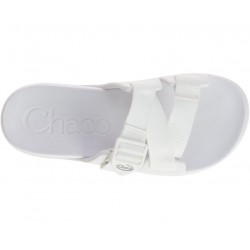 Chaco Chillos Slide White Women