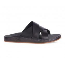 Chaco Wayfarer Slide Black Women