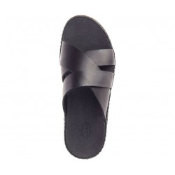 Chaco Wayfarer Slide Black Women